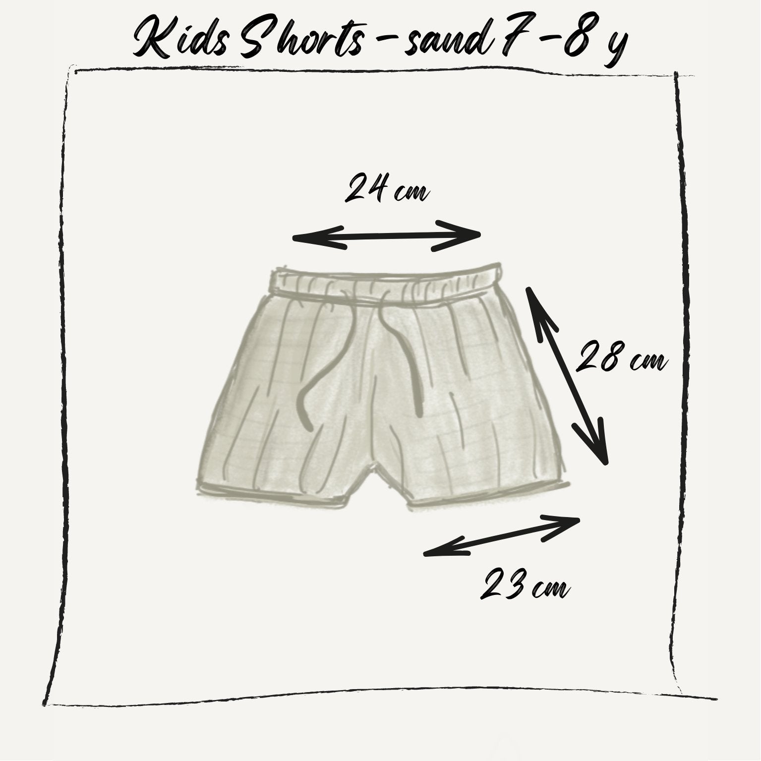 Muslin Shorts - Børn szorty WearekidsDK 